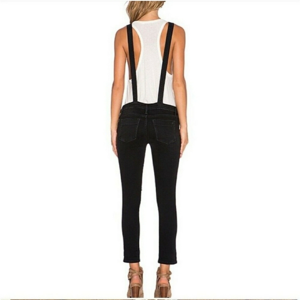 Black Orchid denim jean the Skinny Overall Black carbonite size 29  faded black - Picture 2 of 8